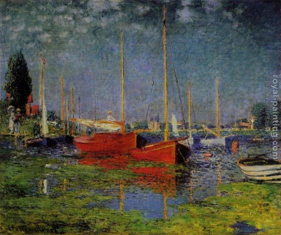 Claude Oscar Monet : Pleasure Boats at Argenteuil